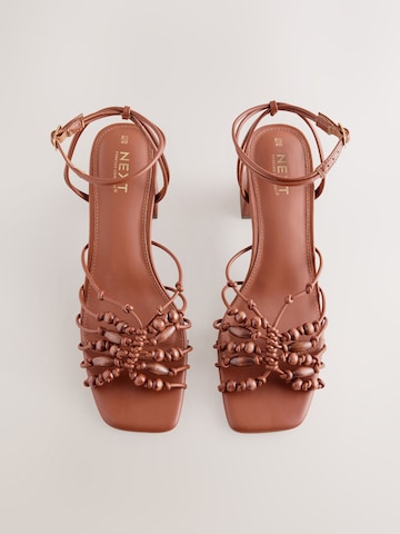 Next Sandalen met riem 'Forever Comfort' in Bruin