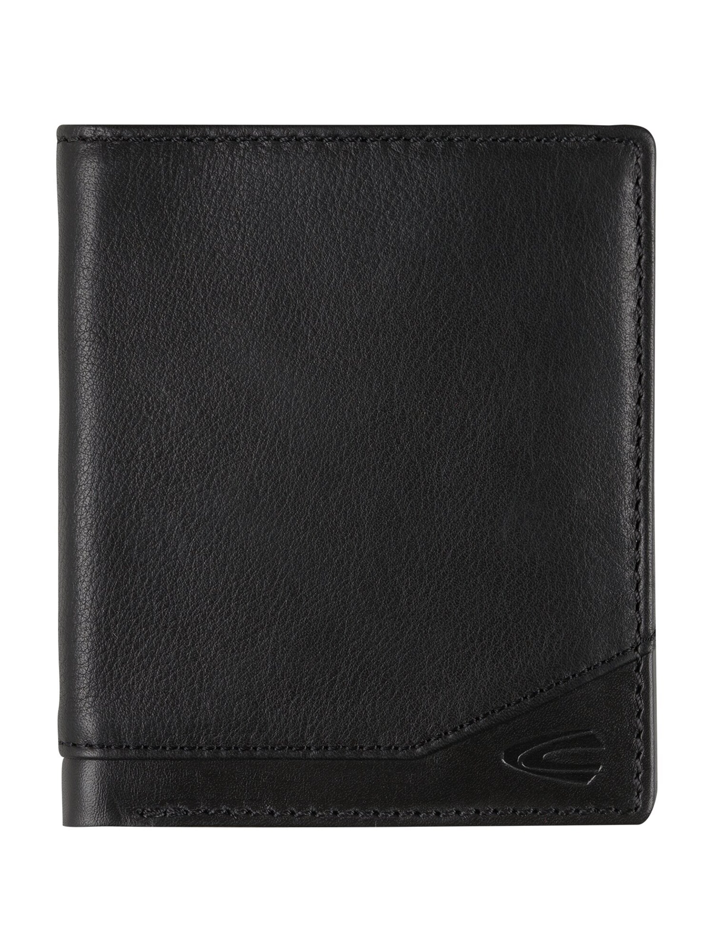 CAMEL ACTIVE Geldbörse mit RFID-Schutz in Schwarz: Vorderseite