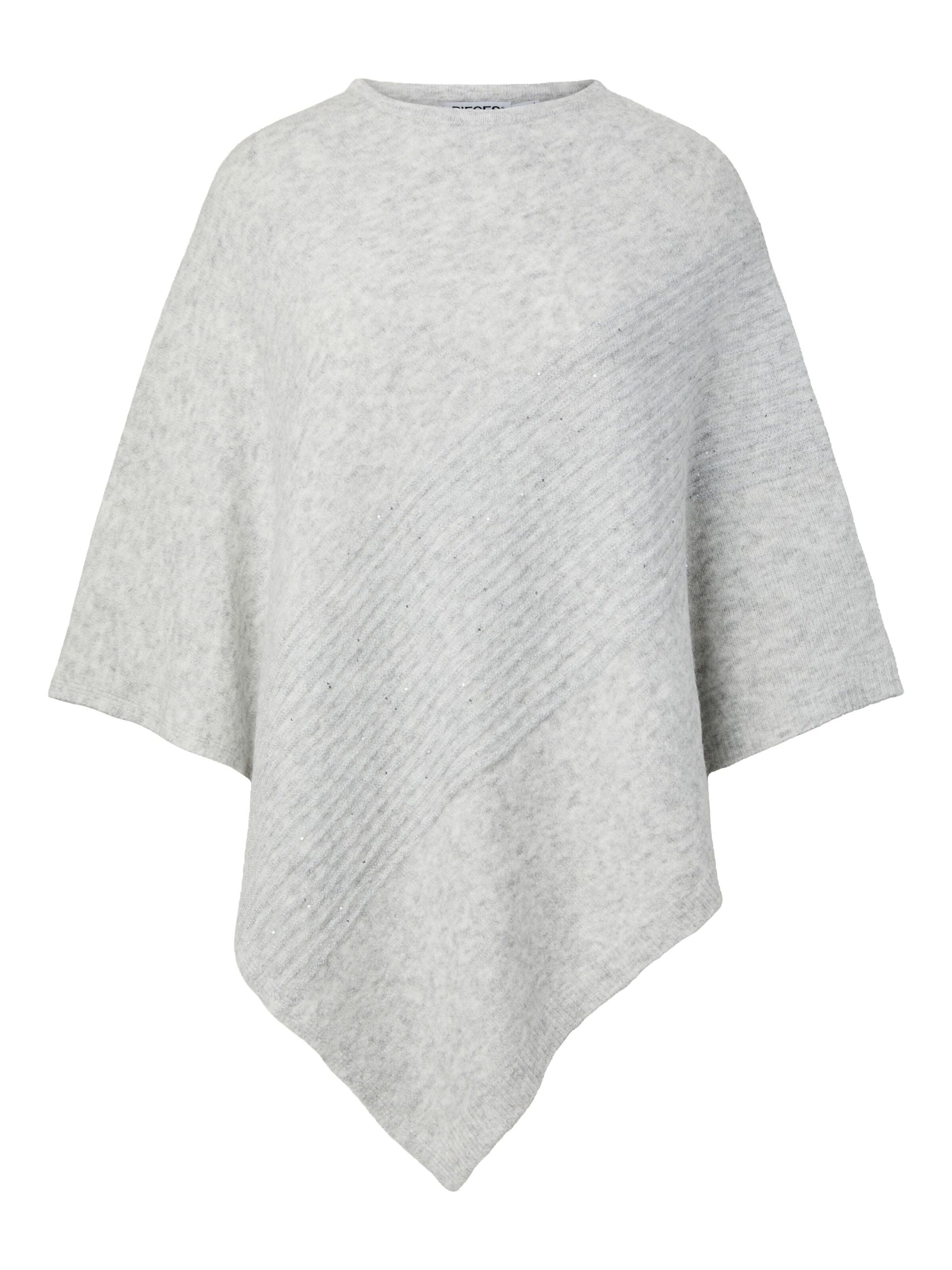 PIECES - Capa '17166844' en gris: frente