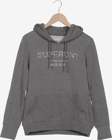 Superdry Kapuzenpullover XXL in Grau: Vorderseite