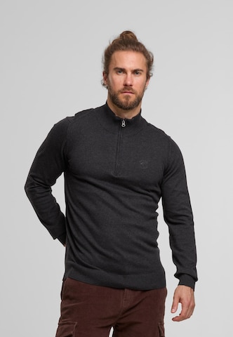 Sweat-shirt 'Lilamos' INDICODE JEANS en gris