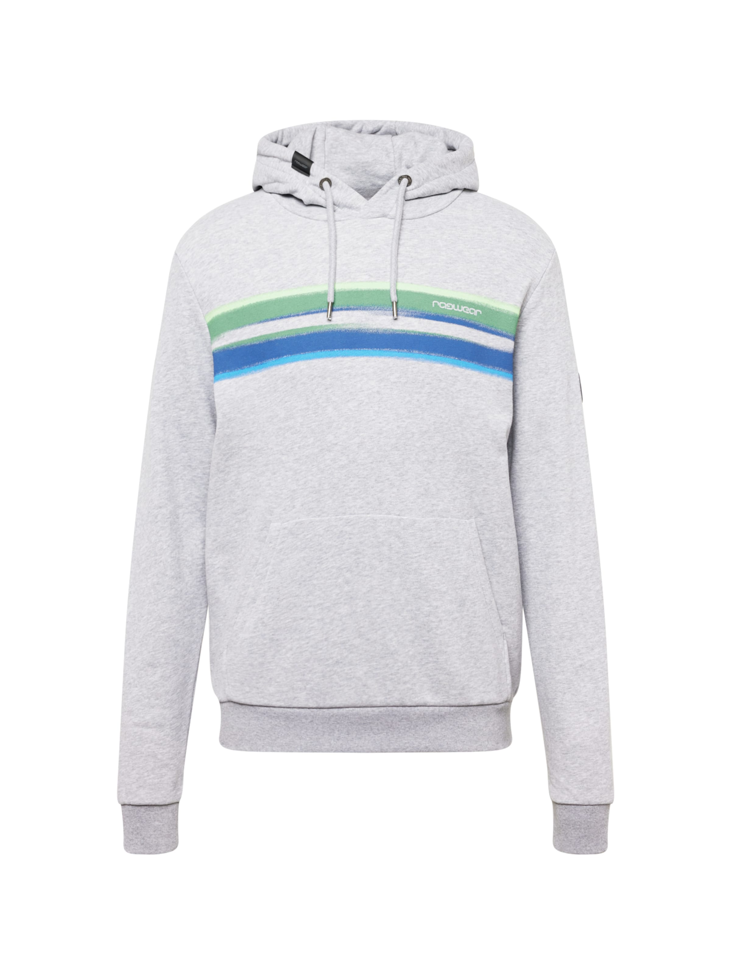 Sweat-shirt 'Hake' Ragwear en gris : devant