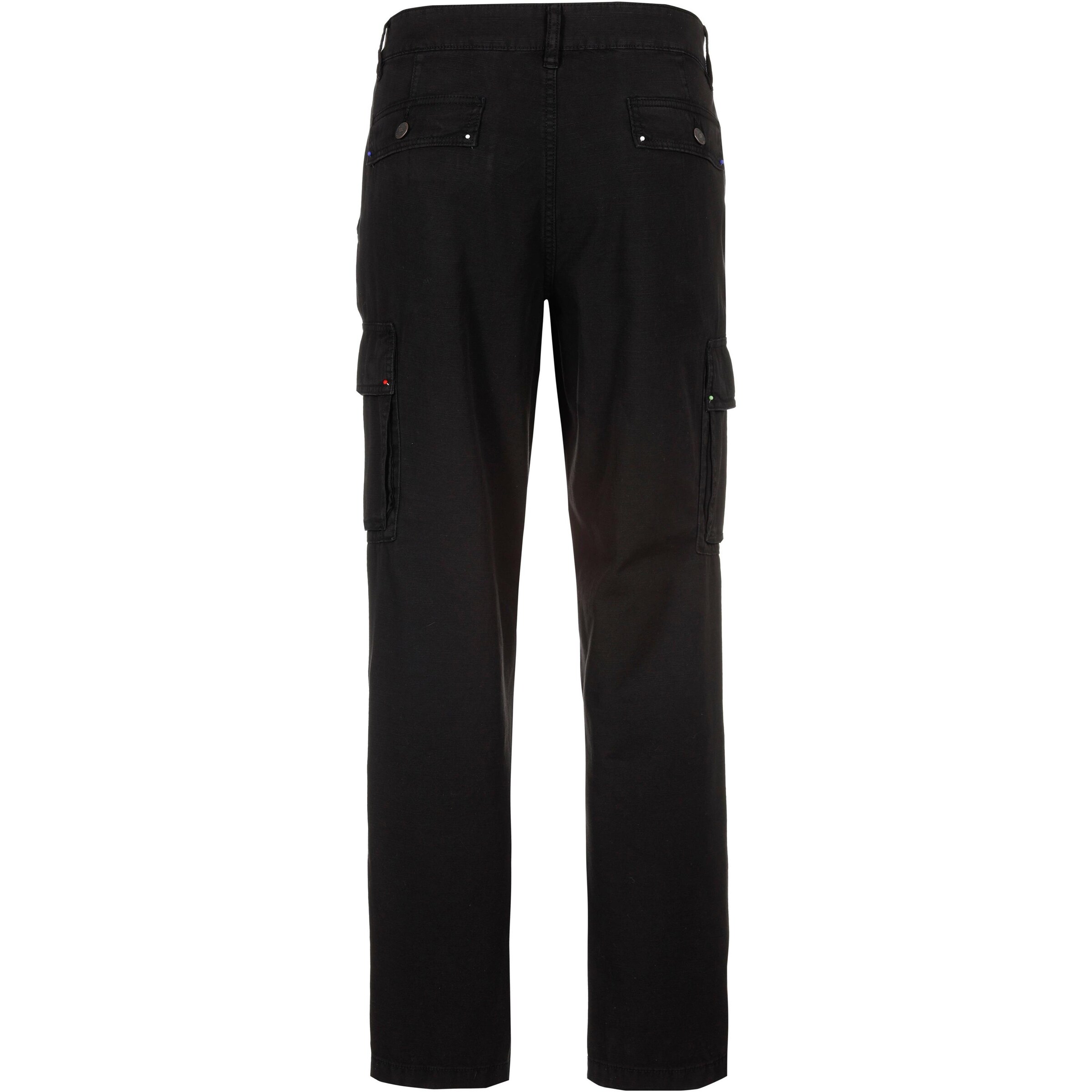BEAR Slimfit Cargohose in Schwarz
