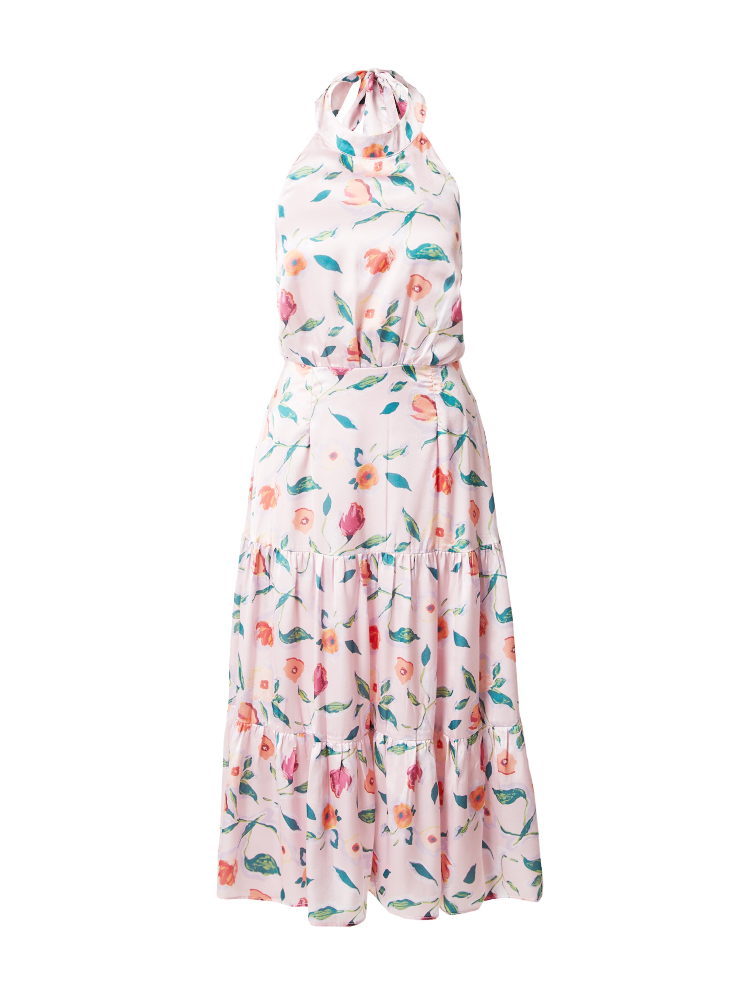 Maya Deluxe Dress in Pink: front