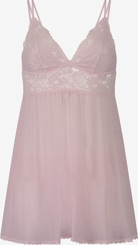 Hunkemöller Negligee 'Babydoll Beatriz' in Pink: front