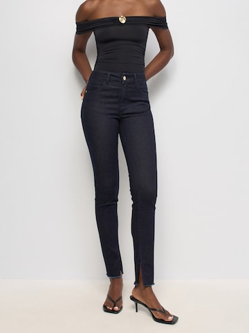 Salsa Jeans Skinny Jeans 'Destiny' in Blauw: voorkant