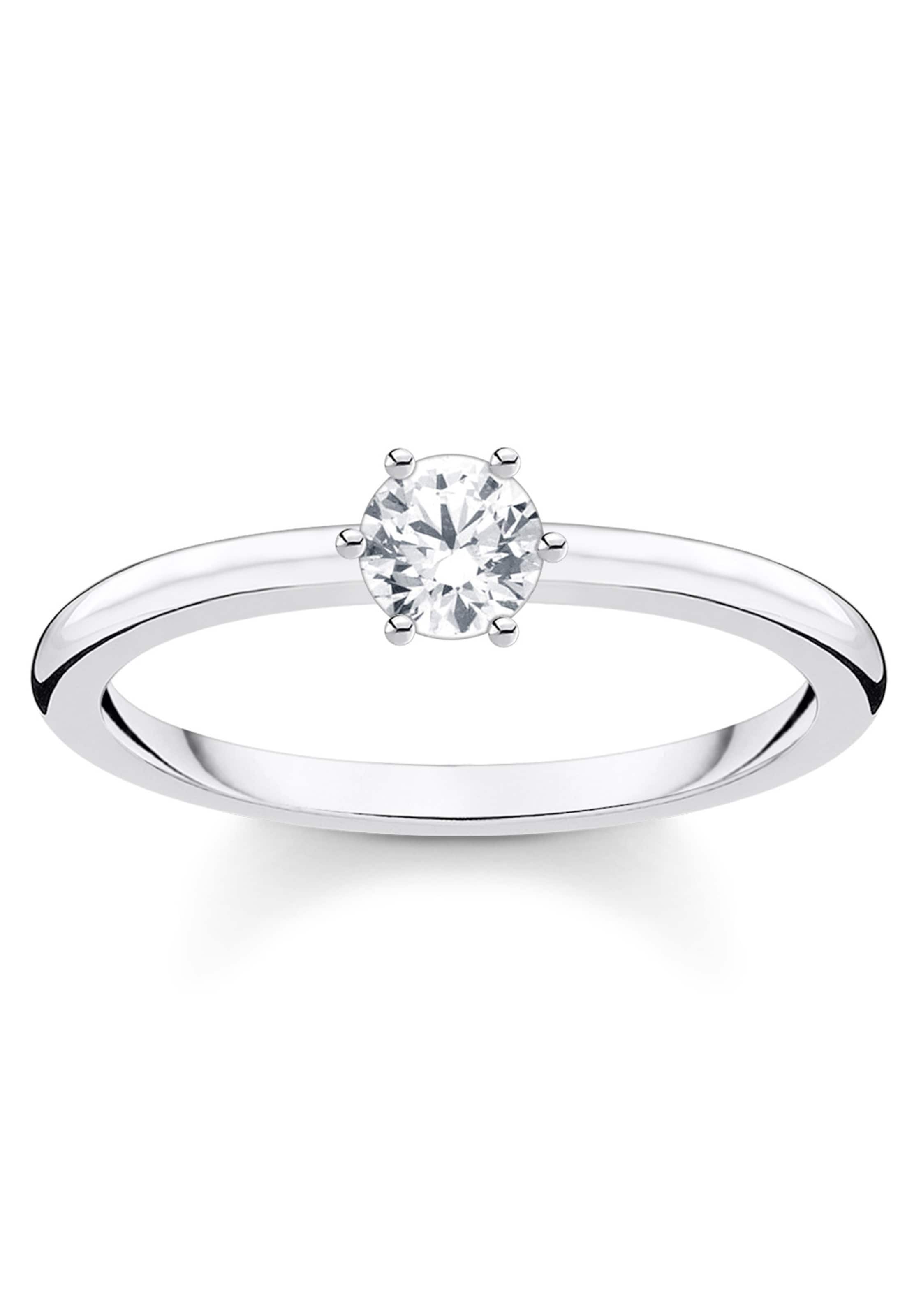 Thomas Sabo Ring in Silber: Vorderseite