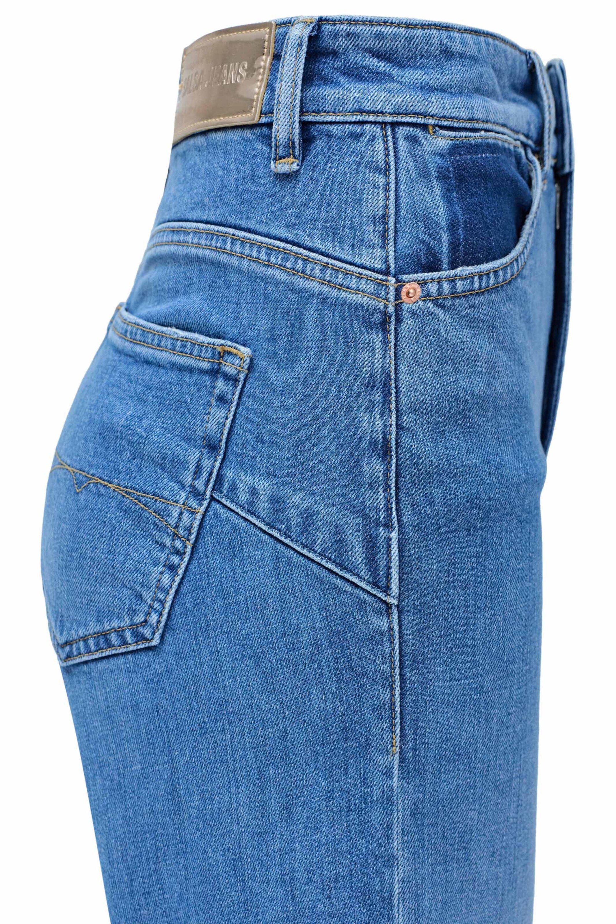 Salsa Jeans Wide leg Jeans 'Faith' in Blue