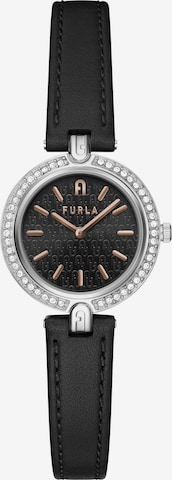 FURLA Analog Watch in Black: front