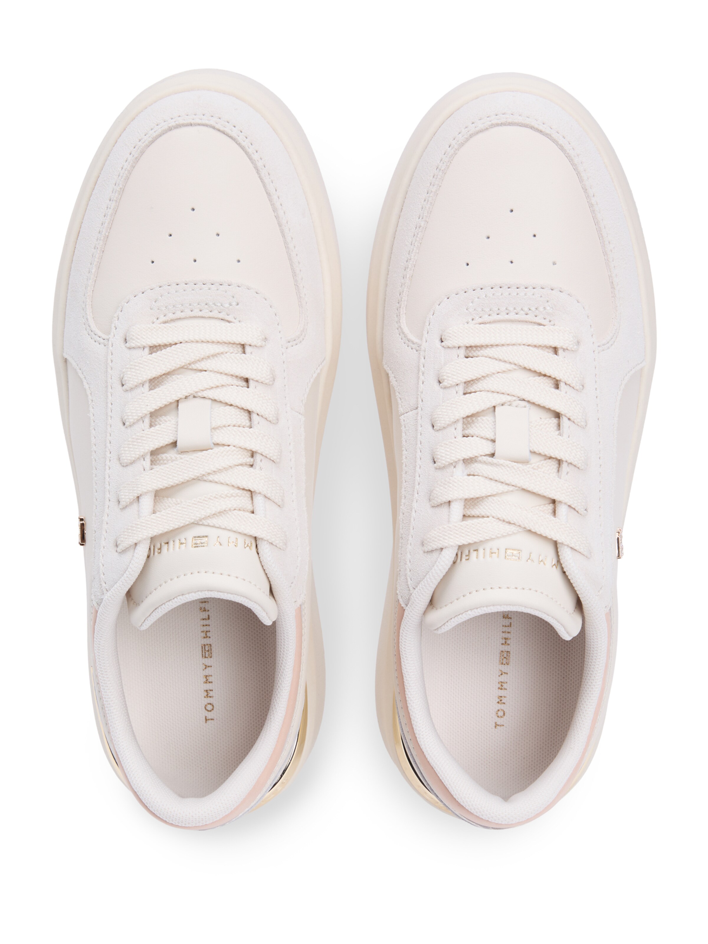 Baskets basses TOMMY HILFIGER en beige