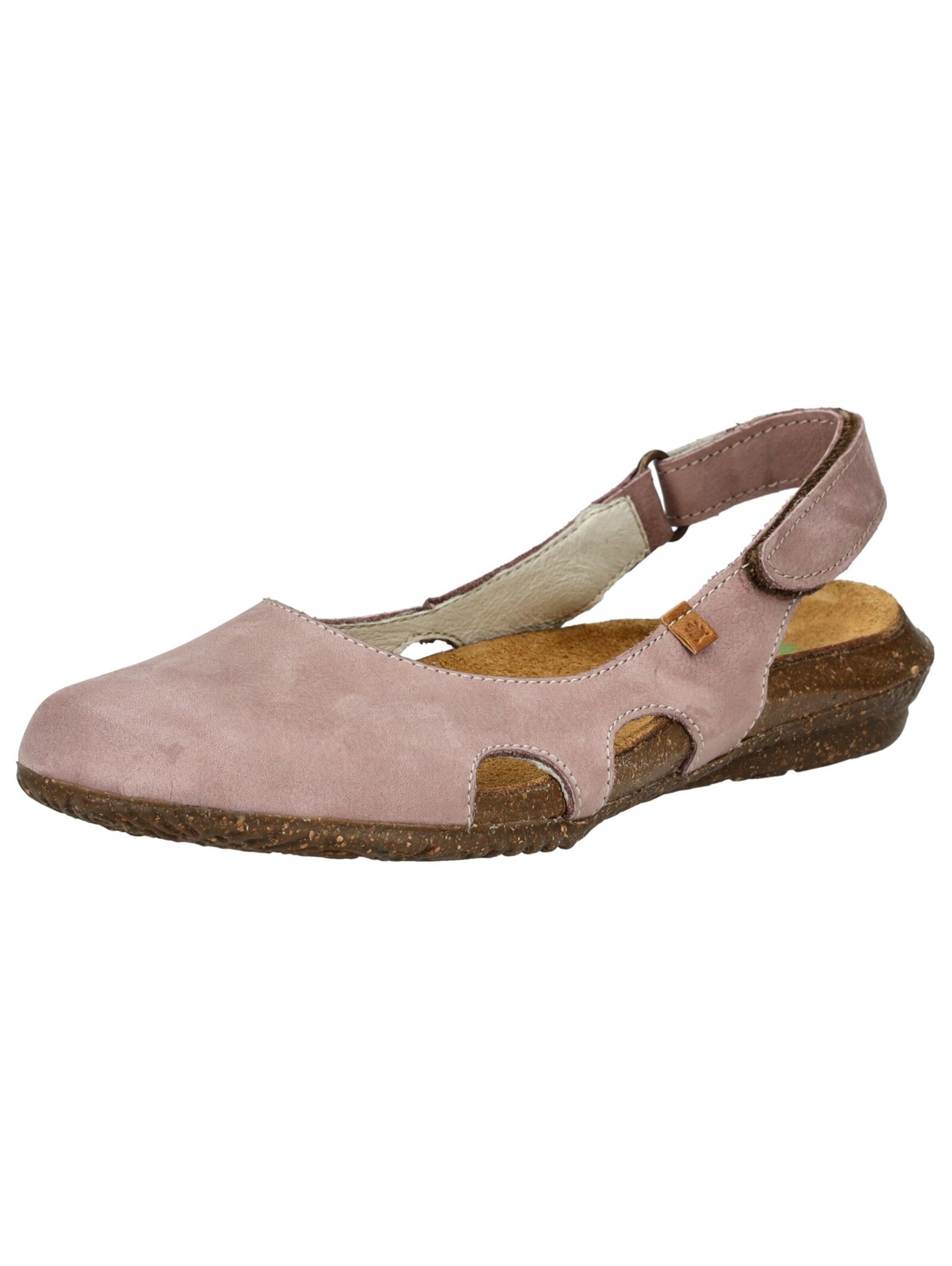 Sandales EL NATURALISTA en rose : devant