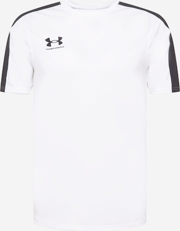 UNDER ARMOUR Performance shirt 'Challenger' in White: front