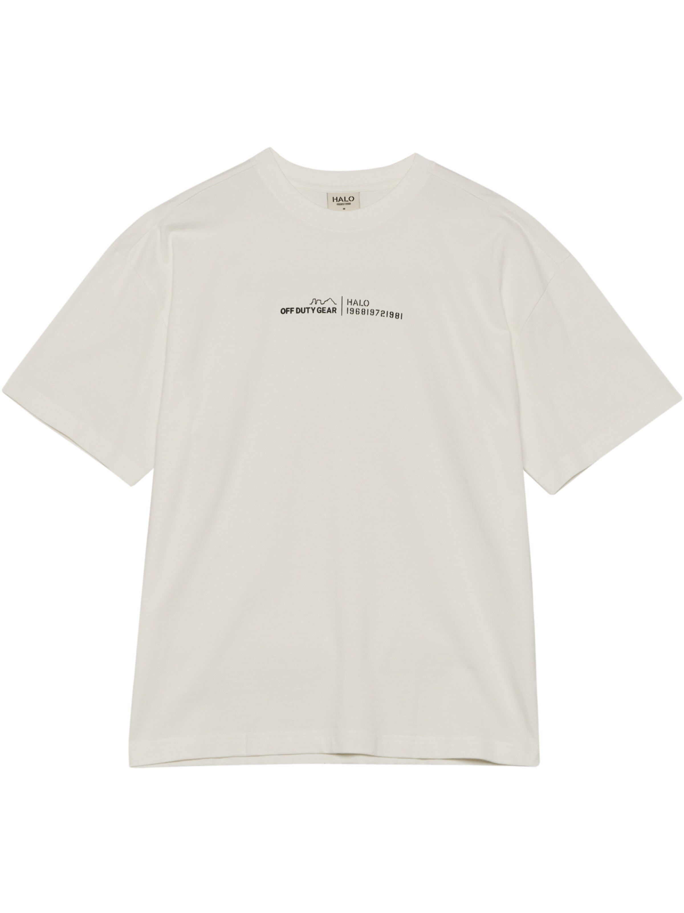 HALO T-Shirt in Weiß: Vorderseite