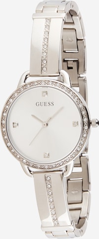 GUESS - Reloj analógico en plata: frente