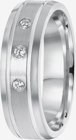 Lucardi Ring in Silver: front