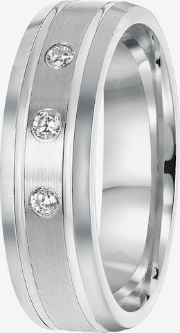 Lucardi Ring in Silver: front