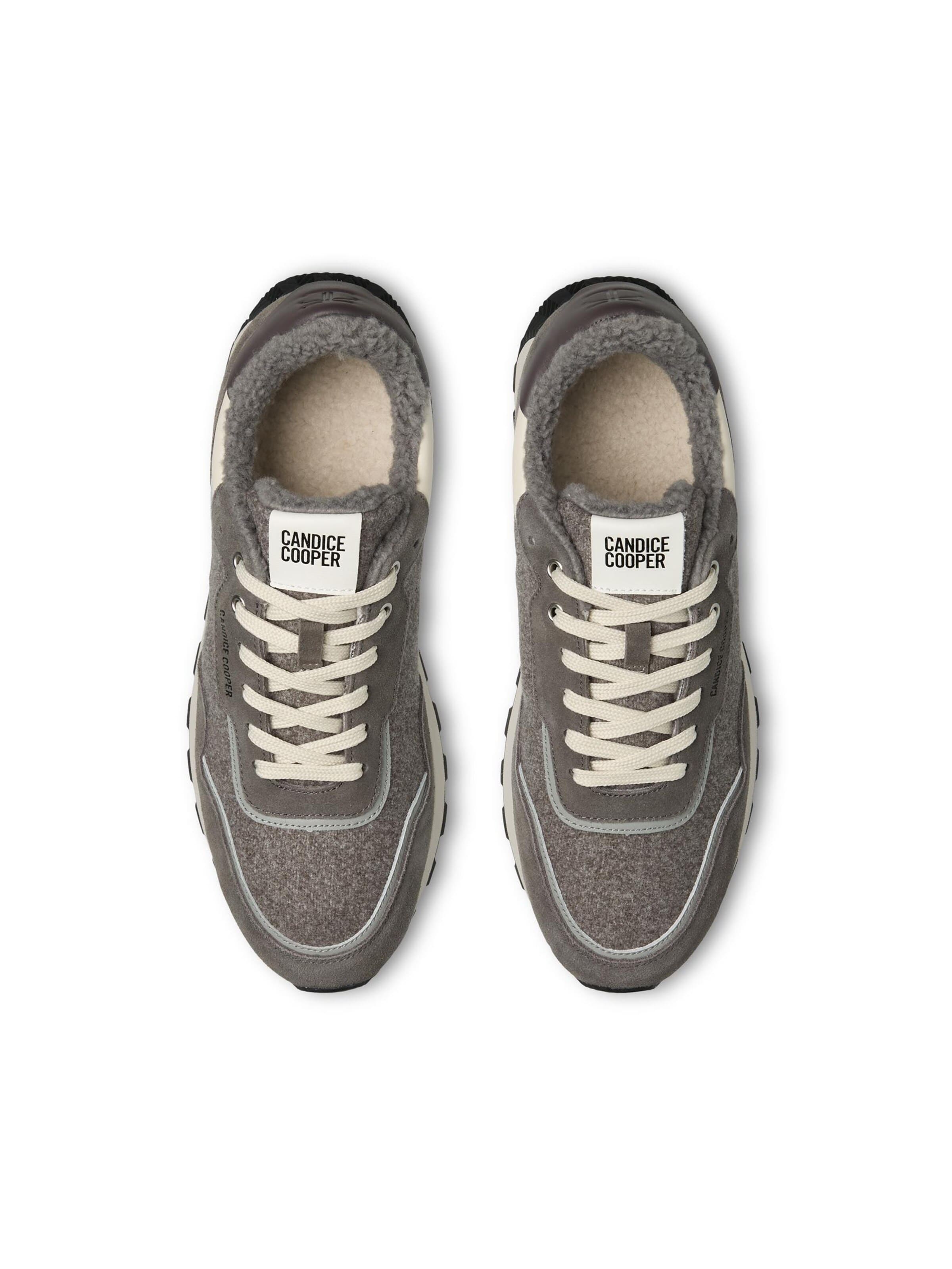 Candice Cooper Sneakers laag 'PLUME 2 UNI FUR.' in Zwart