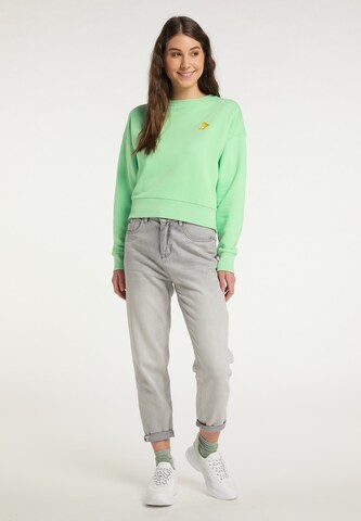 Sweat-shirt MYMO en vert