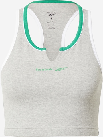 Reebok Bustier Sportmelltartók 'Rie' - szürke: elől