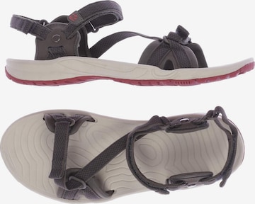 JACK WOLFSKIN Sandals & High-Heeled Sandals in 40,5 in Brown: front