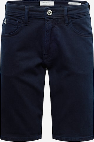 TOM TAILOR DENIM Regular Shorts in Blau: predná strana