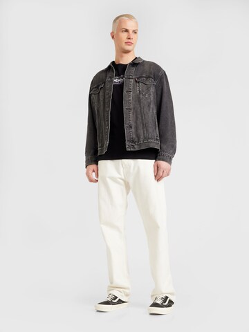 JACK & JONES Shirt 'JCOAop' in Zwart