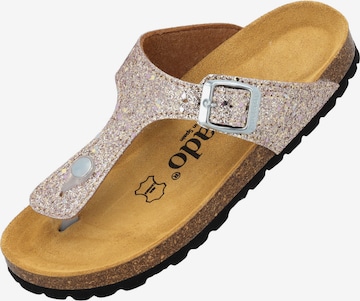 Sandales 'Kos G' Palado en rose : devant