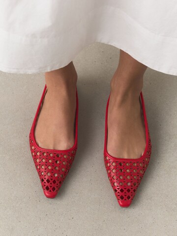 Ballerina 'Forever Comfort' di Next in rosso