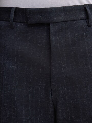 Coupe slim Pantalon à plis 'Kynd' STRELLSON en bleu