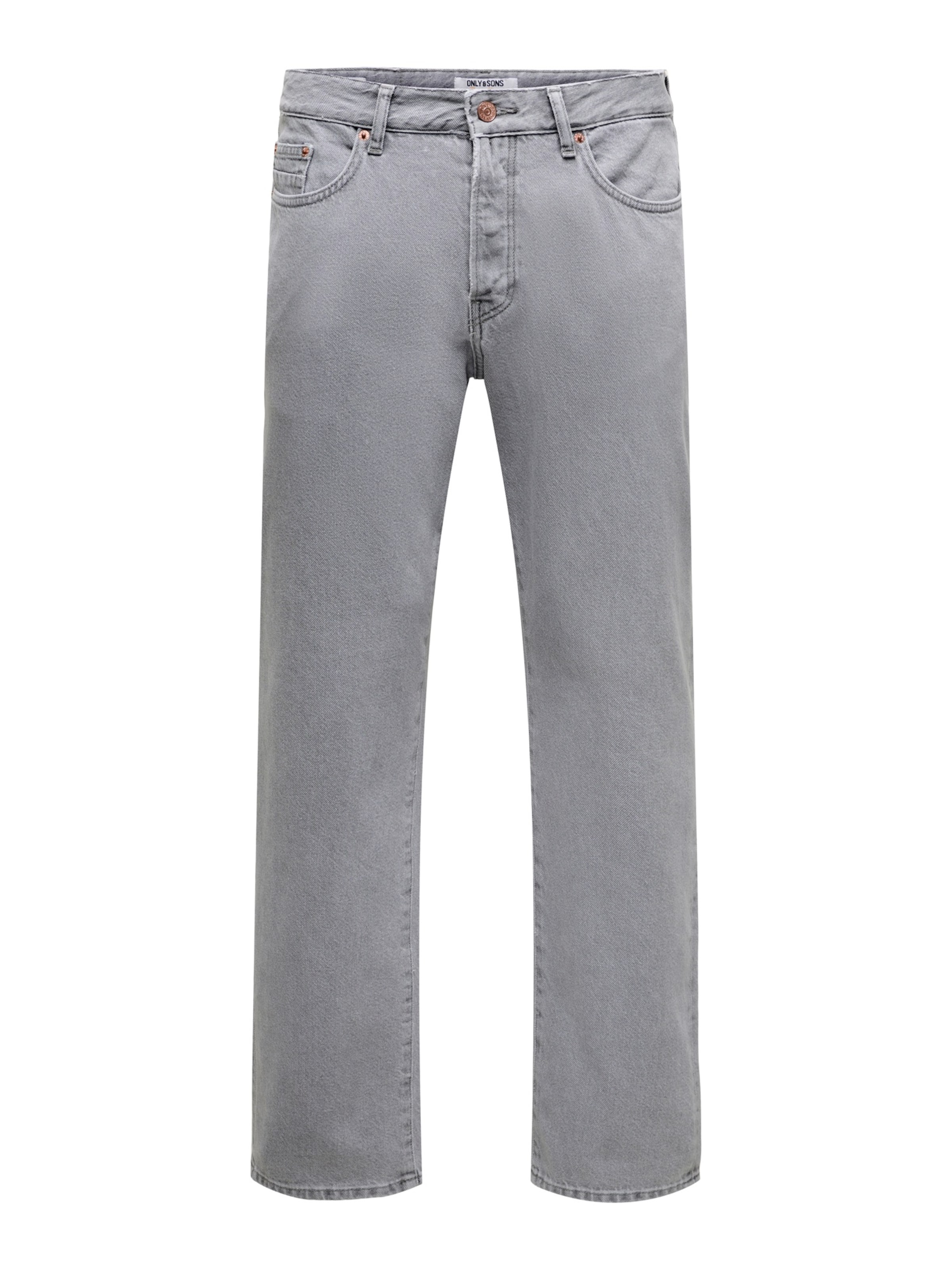 Only & Sons - regular Vaquero 'ONSEDGE' en gris: frente