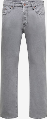 Only & Sons - regular Vaquero 'ONSEDGE' en gris: frente