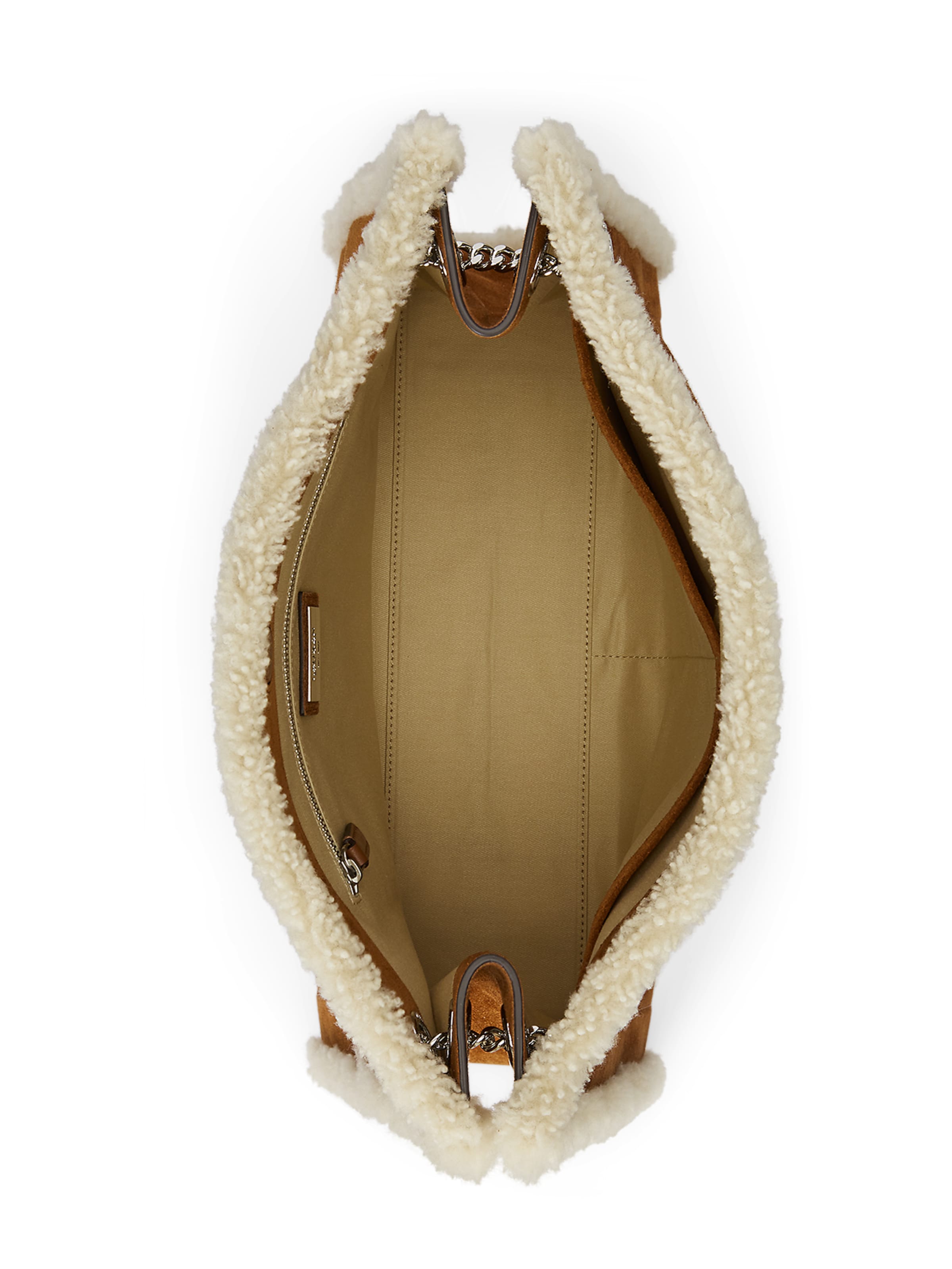 Lauren Ralph Lauren - Mala de ombro em castanho