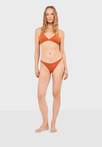 Gisela Triangel Bikini in Oranje: voorkant
