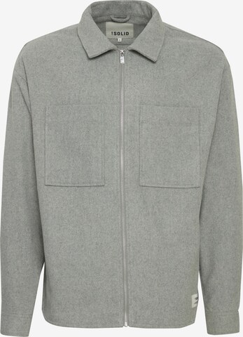 !Solid Between-Season Jacket 'Klostermann' in Grey: front