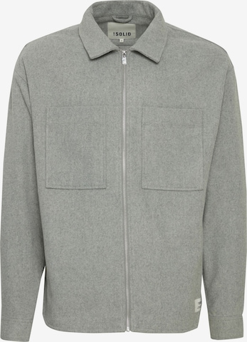 !Solid Between-Season Jacket 'Klostermann' in Grey: front