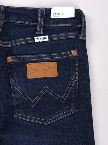 WRANGLER Skinny Kavbojke 'SIENNA WEATHERED RINSE' | modra barva