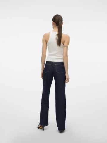 VERO MODA Sticktop 'GOLD' i hvid