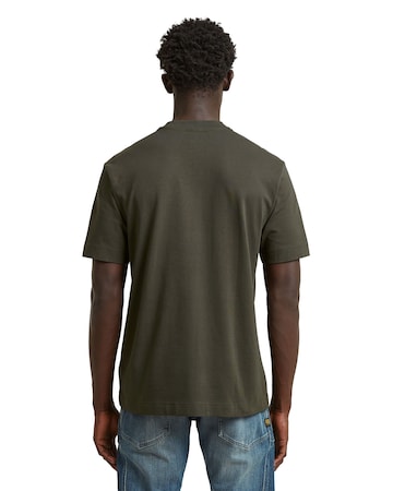 G-STAR T-Shirts - 'GS-01 Relaxed' in Grün