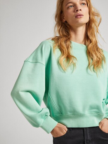 Pepe Jeans Sweatshirt 'LYNETTE' in Groen