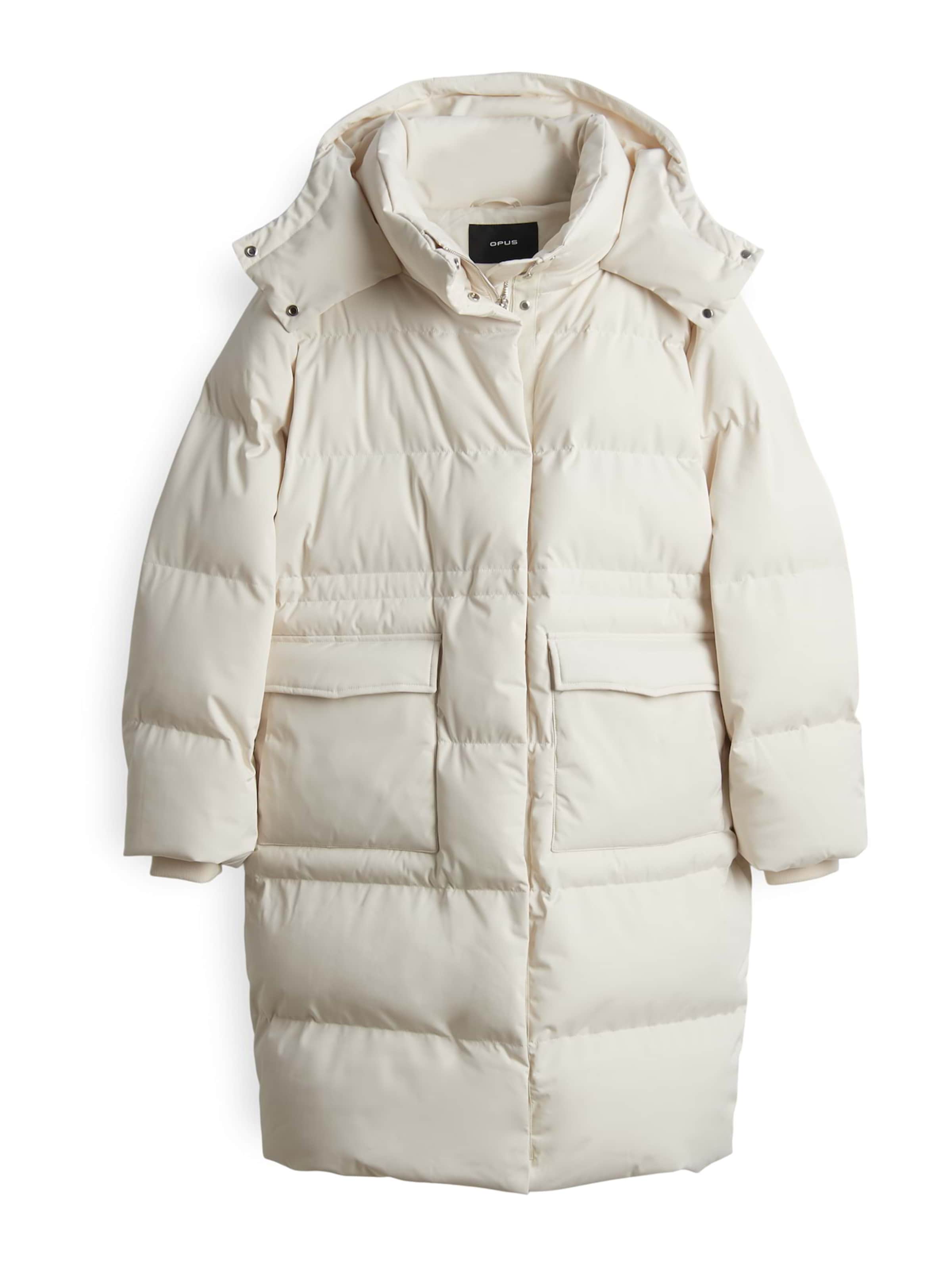 OPUS Зимно палто 'Hallusi' в бежово: отпред