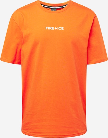 Tricou 'MICK3' de la Bogner Fire + Ice pe portocaliu: față