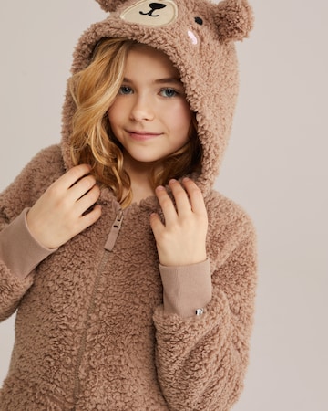 WE Fashion Kombinezon w kolorze brązowy