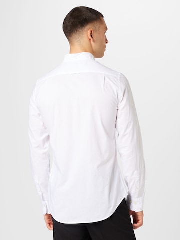 GANT Slim fit Button Up Shirt in White