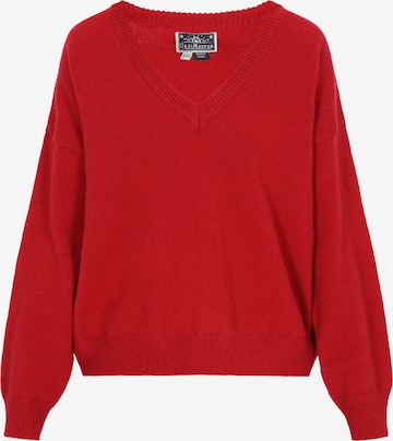 raudona DreiMaster Maritim Megztinis: priekis