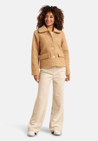 Smashed Lemon Tussenjas in Beige: voorkant