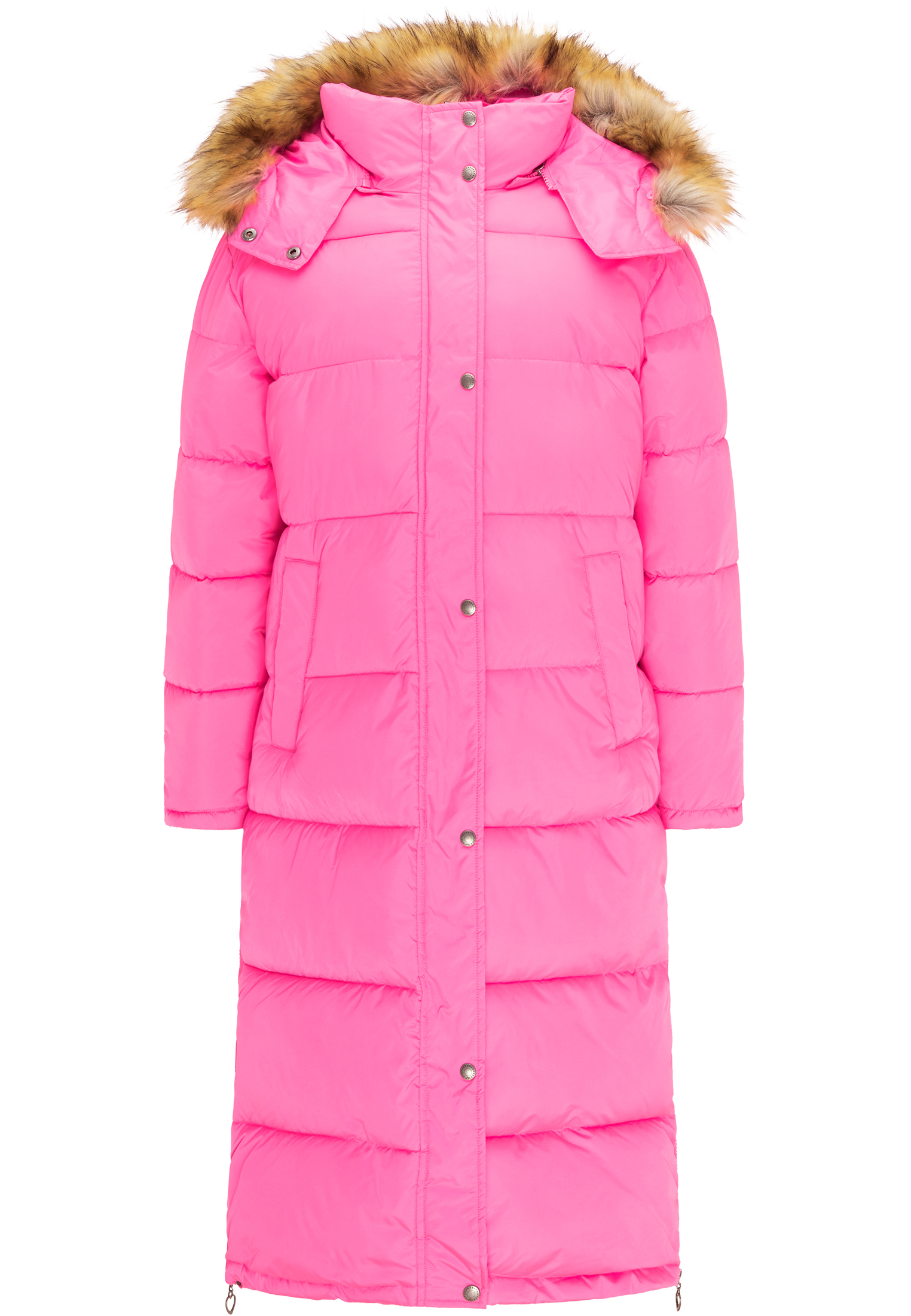 Plus size WeZAW MYMO Płaszcz zimowy w kolorze Różowym 