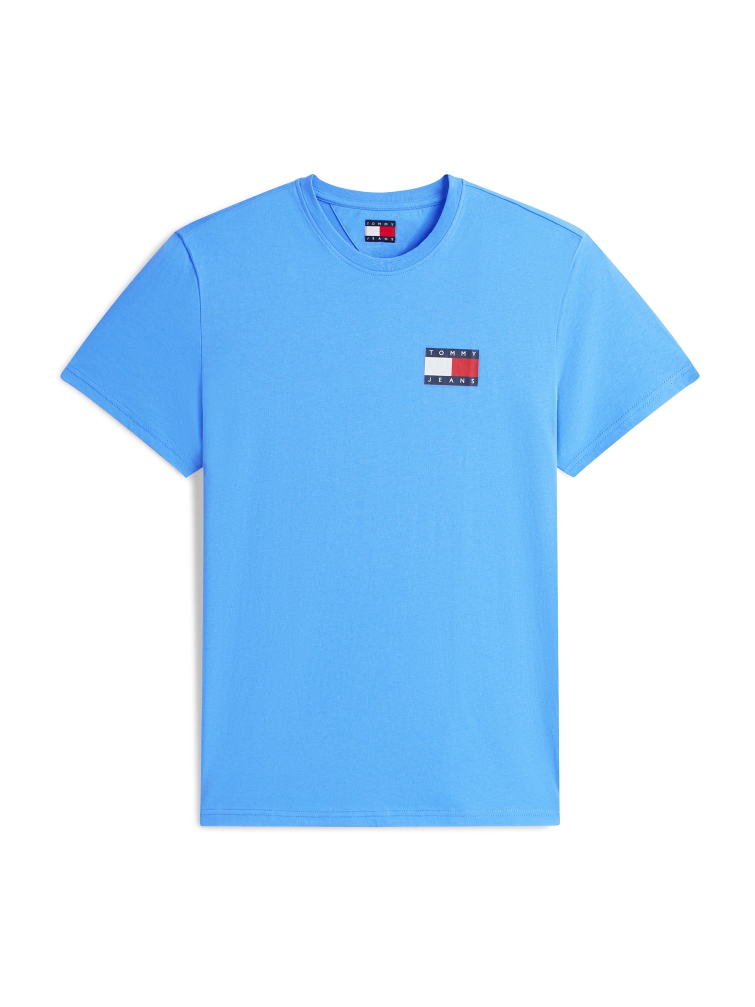 Tommy Jeans Μπλουζάκι 'ESSENTIAL' σε μπλε: μπροστά
