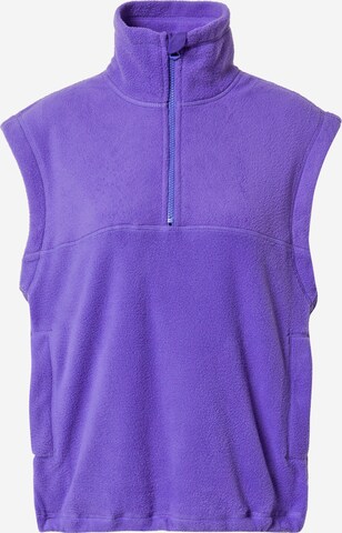 Pull-over WEEKDAY en violet : devant