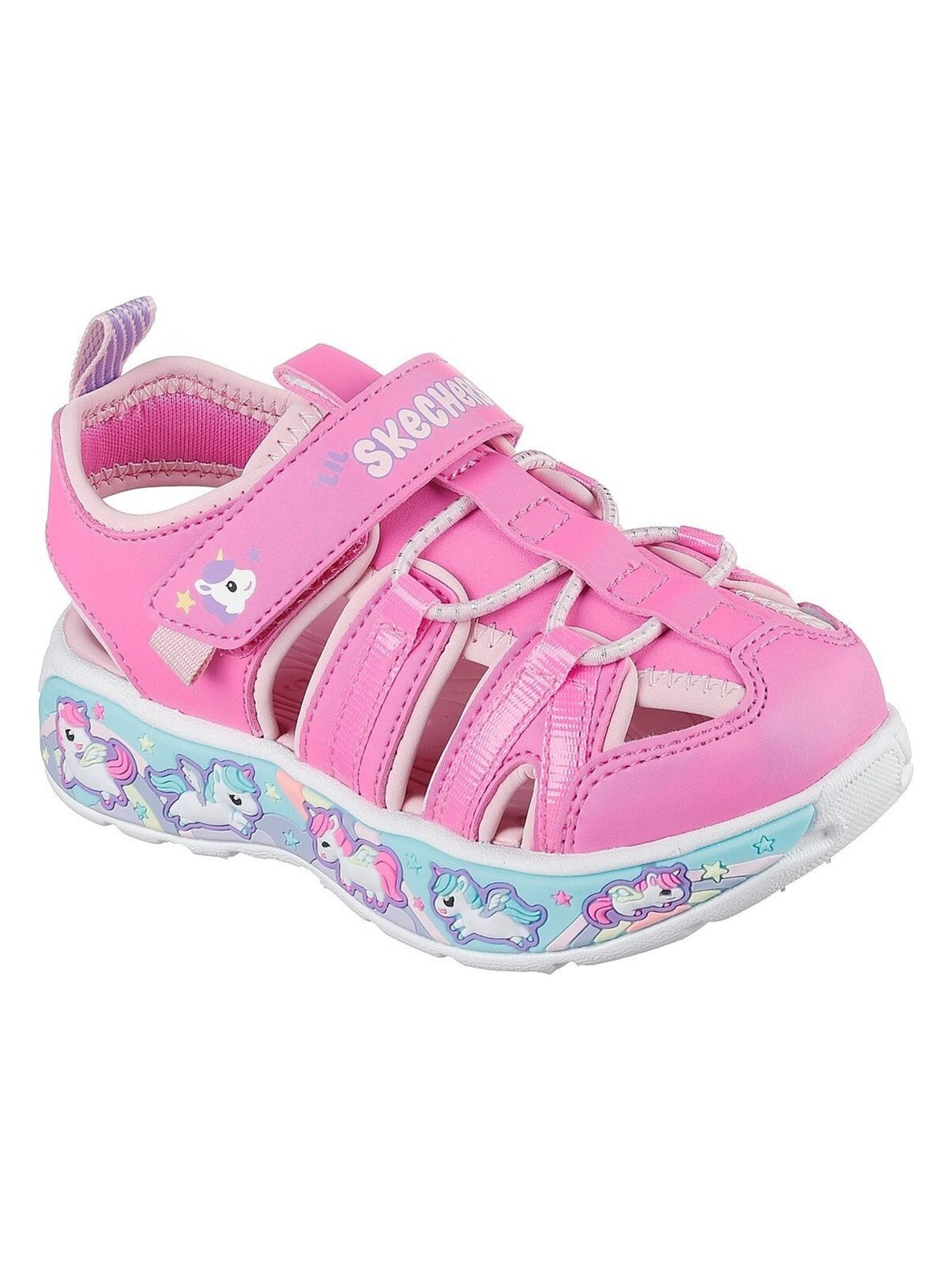 SKECHERS - Sandalias 'PLAY SCENE SPLASH - CUTE CREW' en rosa