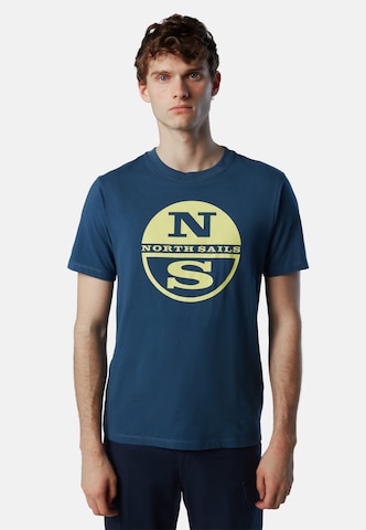 North Sails Shirt in Blauw: voorkant